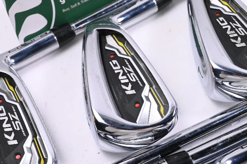 Cobra King Speedzone Irons / 5-PW+SW / Regular Flex KBS Tour 90 Shafts