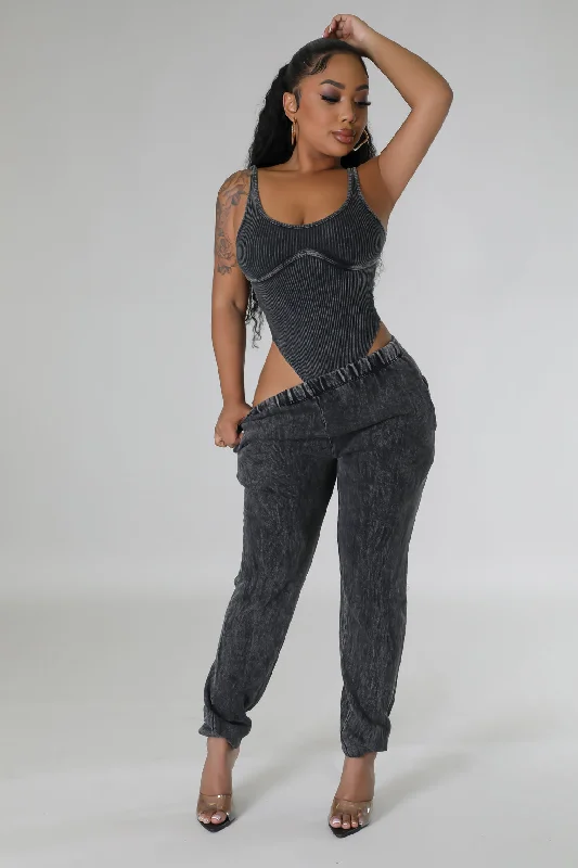 No Feelings Pant Set