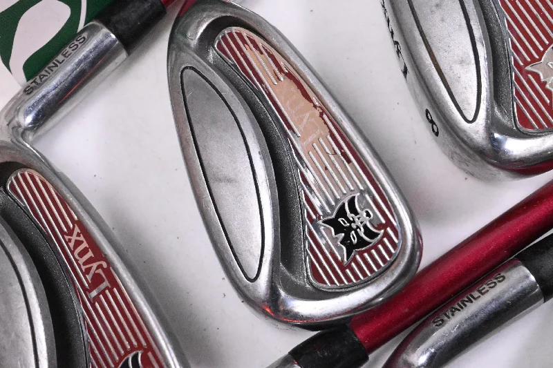 Junior Lynx Red Irons / 6-PW+SW / Junior Flex Lynx 35 Series Shafts