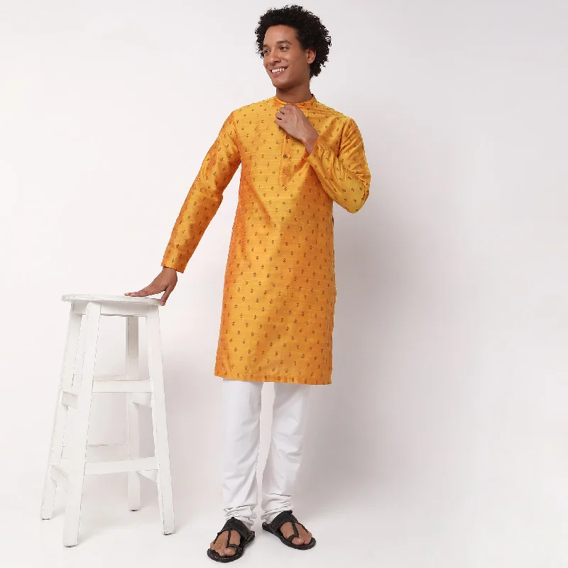 Regular Fit Printed Kurta