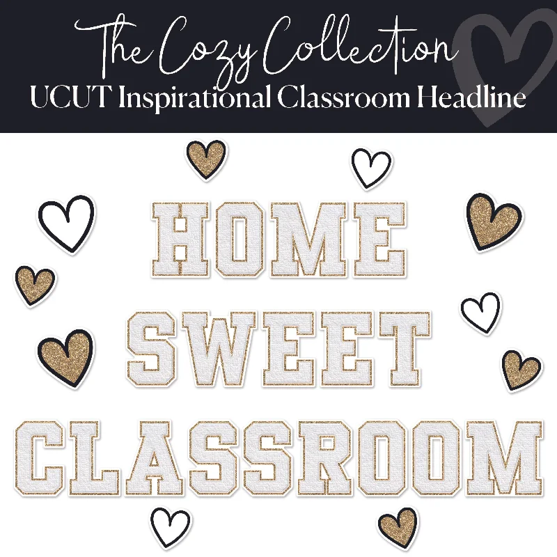 Home Sweet Classroom | Inspirational Classroom Headline | Cozy | Schoolgirl Style