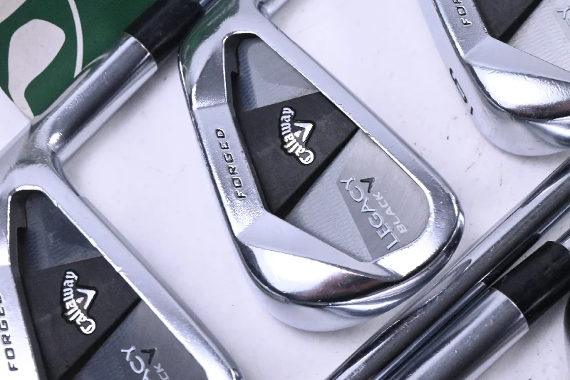 Callaway Legacy Black Irons / 4-PW / Stiff Flex Steel Shafts