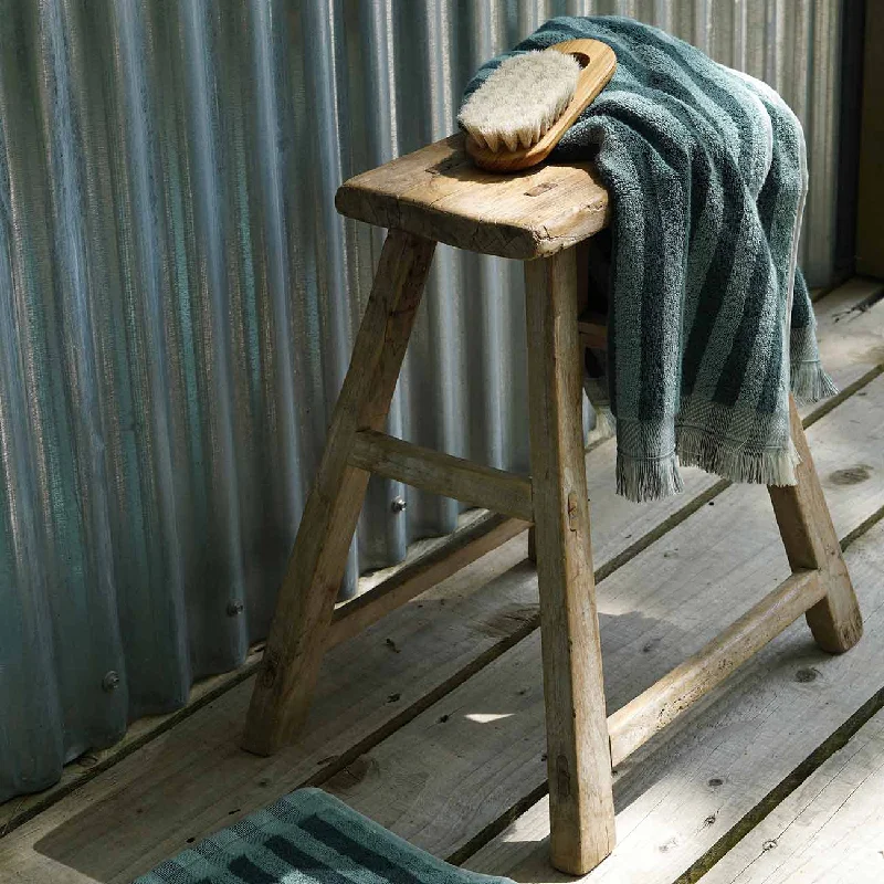 Pine Green Pembroke Stripe Cotton Hand Towel