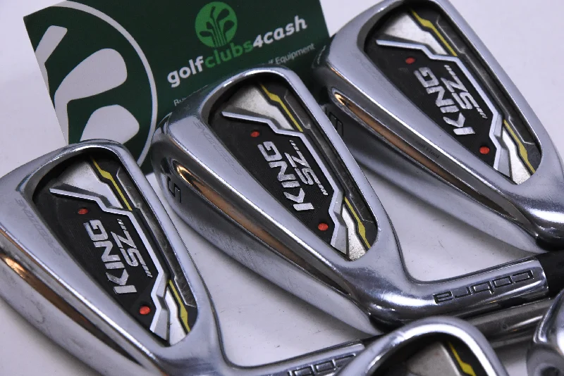 Left Hand Cobra King Speedzone Irons / 4-PW / Regular Flex UST Recoil ESX 460