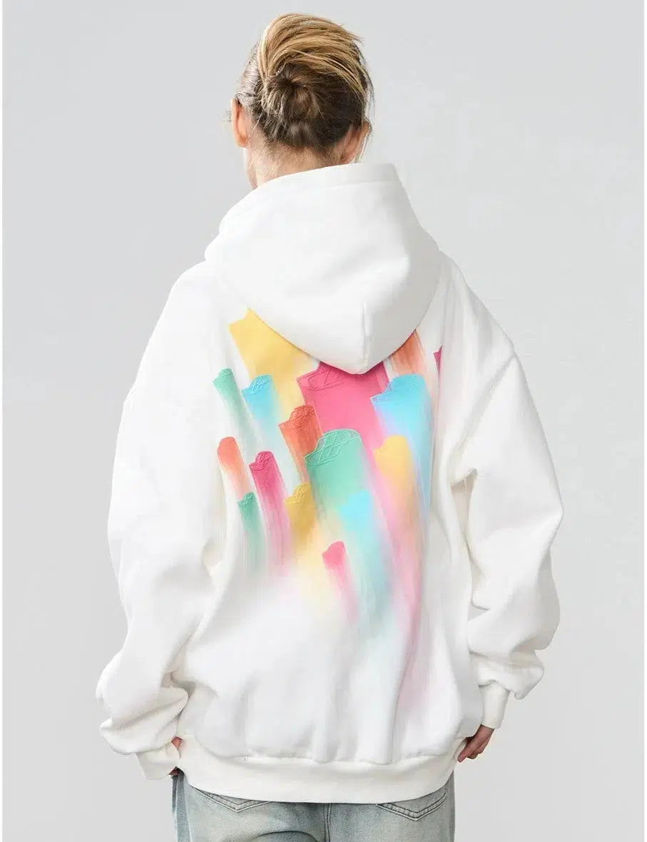 Colorful Graffiti Hoodie