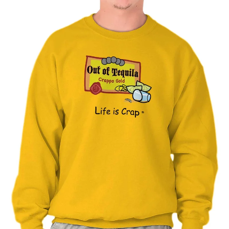 Out Of Tequila Label Sweatshirt