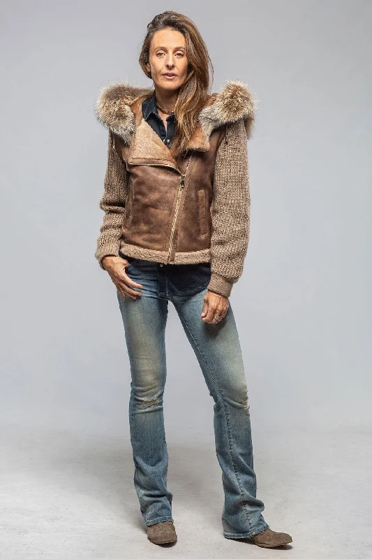 Beki Side Zip Shearling