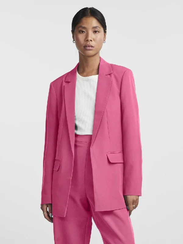 Amelia Oversized Blazer (Hot Pink)