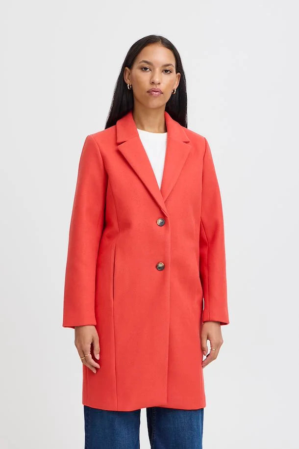 Juliette Coat (Cranberry)