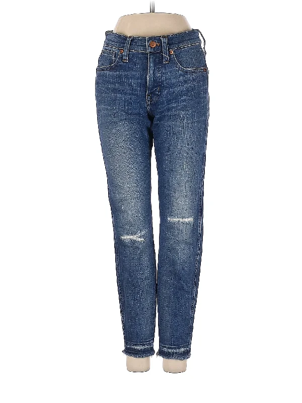 High-Rise Boyjeans Jeans in Dark Wash