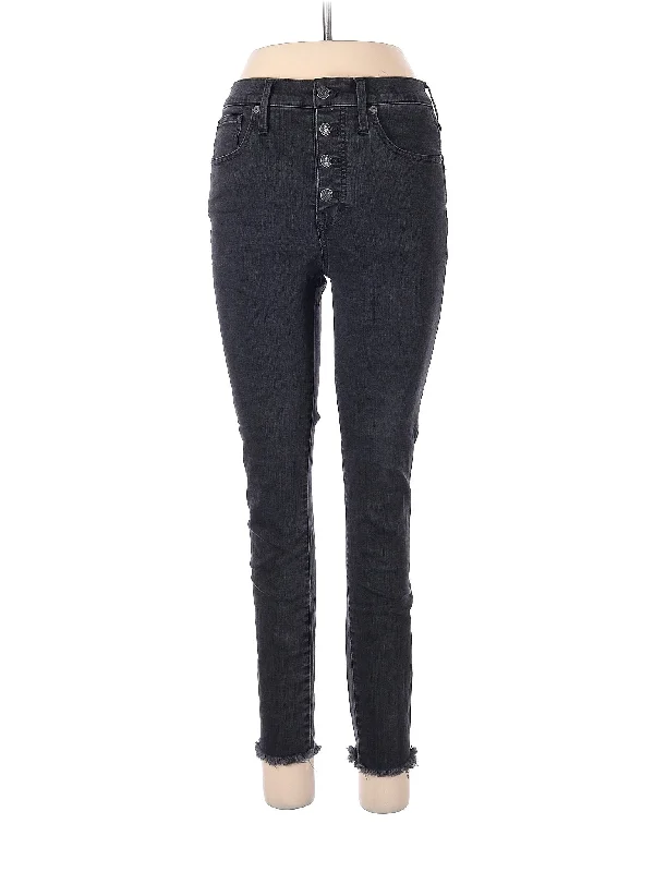 High-Rise Skinny Jeans in Dark Wash