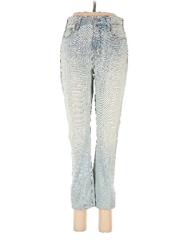 High-Rise Bootleg Jeans in Light Wash