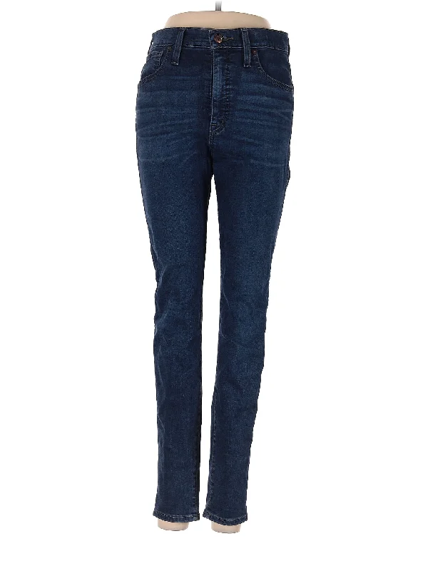 High-Rise Skinny Jeans in Medium Wash