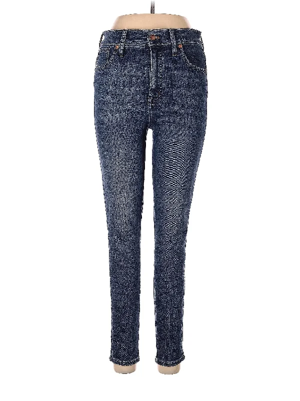 High-Rise Skinny Jeans in Medium Wash