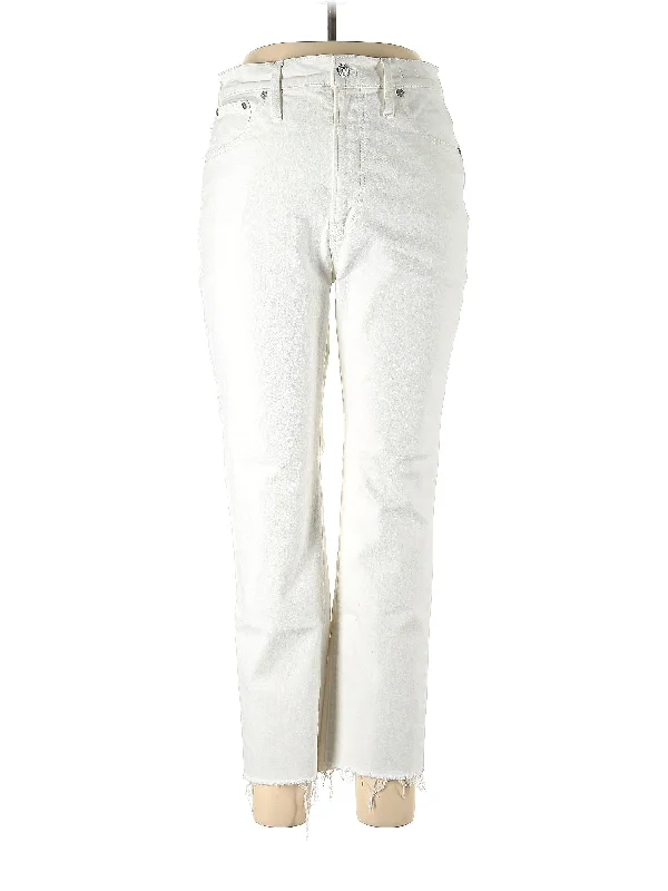 High-Rise Straight-leg Jeans in Light Wash