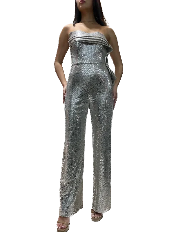 Jumpsuit with Detailed Neckline