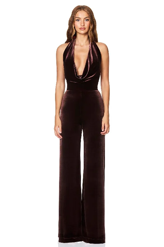 Nookie Vibe Jumpsuit - Truffle