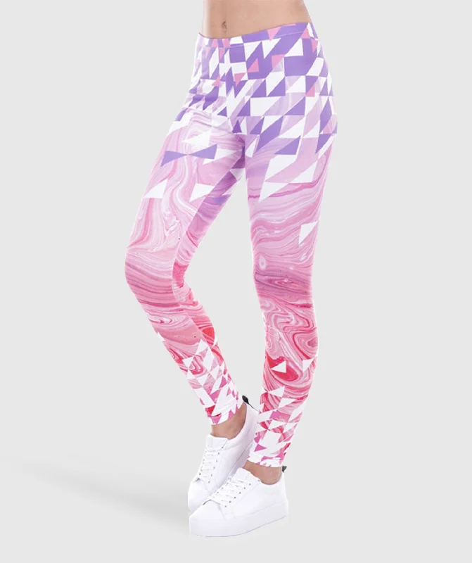 Balance Leggings in Triangles Print