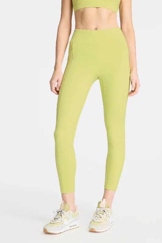 Center Stage Pocket Legging - Sunny Lime