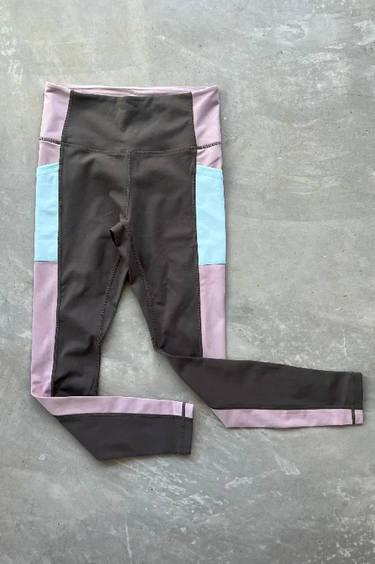 Kayla Pocket Leggings (stone/rosy/ice blue)