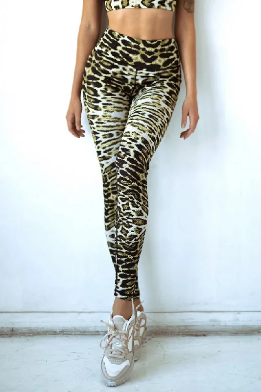 Lush Leopard Print Active Leggings