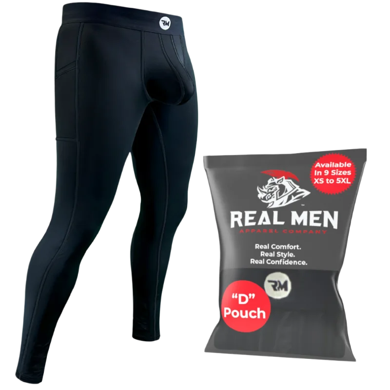 Nylon 28in Leggings Leggings No Fly 1pk Black