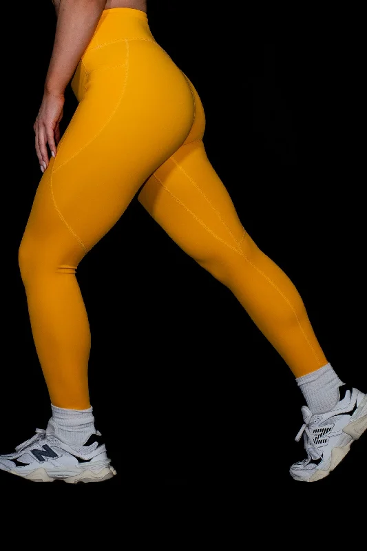 Resilient Pocket Legging - Marigold