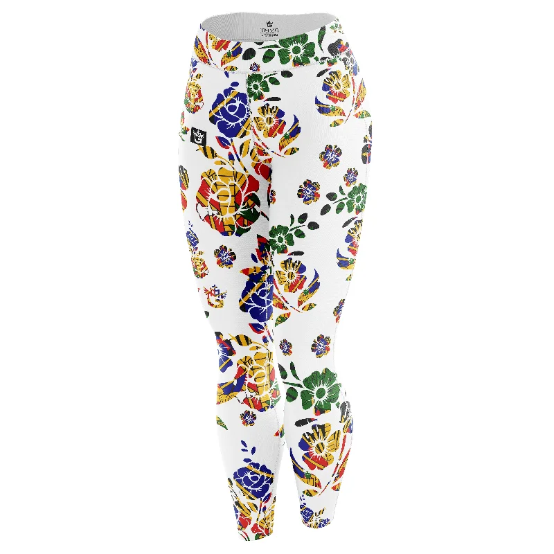 TMMG HAITI - Haiti Favorite Flowers Choublak Leggings