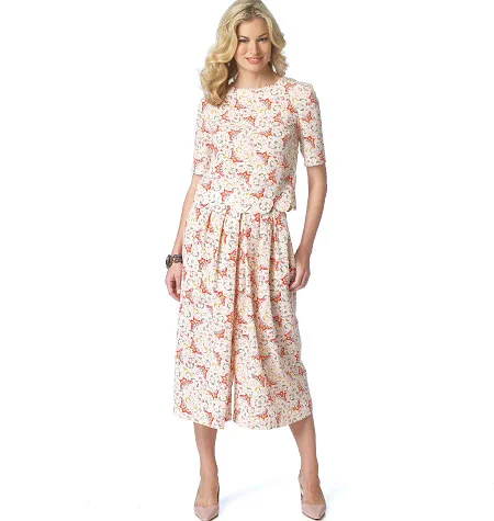 Butterick Culottes B6178