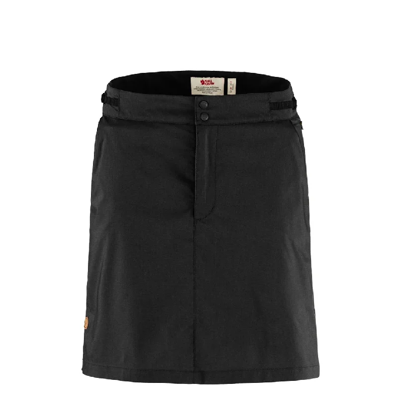 Fjallraven Womens Abisko Hike Skort Black