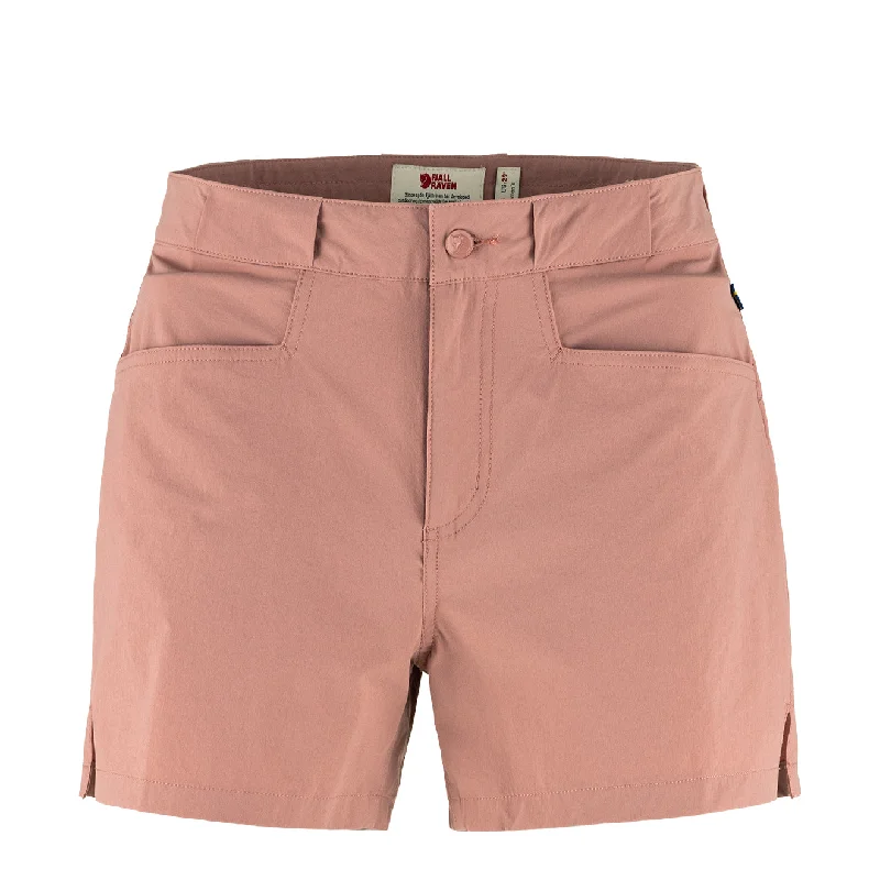 Fjallraven Womens High Coast Lite Shorts Dusty Rose