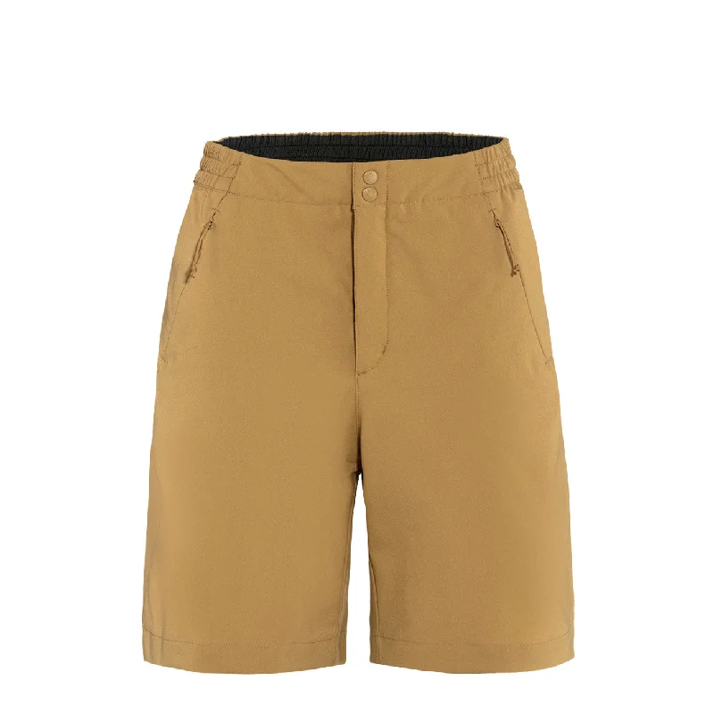 Fjallraven Womens High Coast Shade Shorts Buckwheat Brown