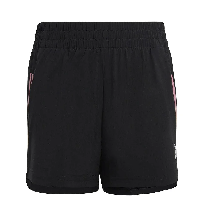 Training AEROREADY 3-Stripes Woven High-Rise Shorts - Girls