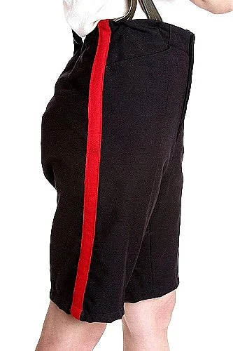 Women's Canadian RCMP Gabardine Shorts With Suspenders