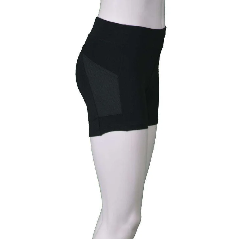 Women's Reflective Shortie in Black